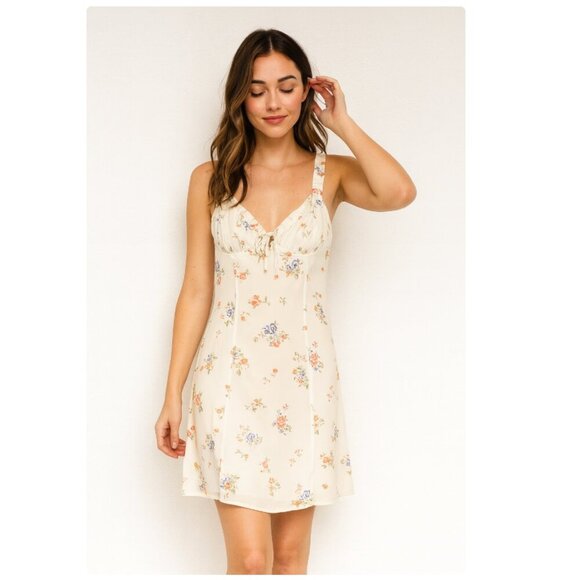 Reformation Dresses & Skirts - Reformation Jordy Dress Women's Size 6 Floral Spring Tea Party